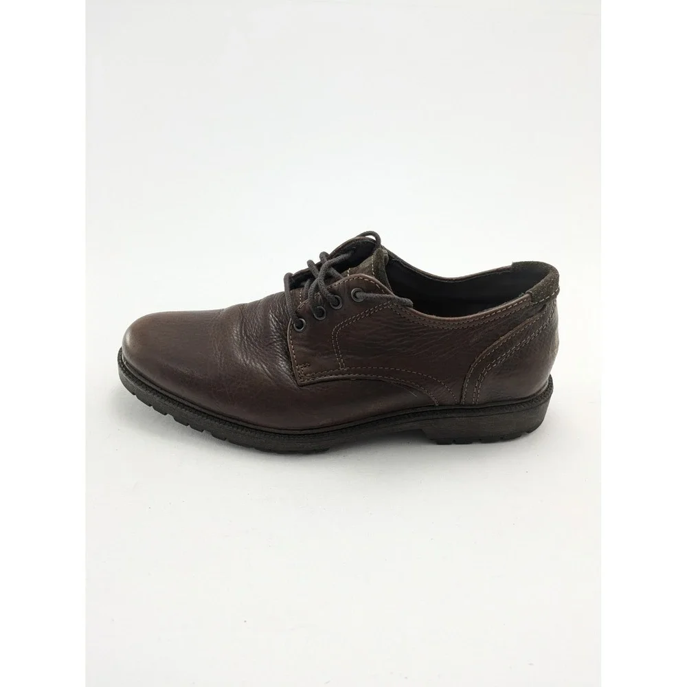 Mens J. Murphy Novick Cap Toe Oxford Brown Leather Dress Shoes 59-37709 Size 9.5